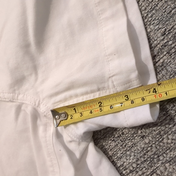 American Eagle Super Stretch Midi Denim Shorts - Picture 4 of 5